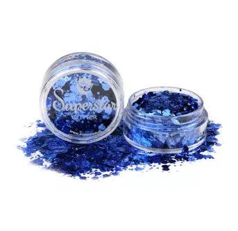 Glamour Blue Chunky Mix 8ml - Superstar