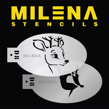 Pochoir D8 - Milena Stencils