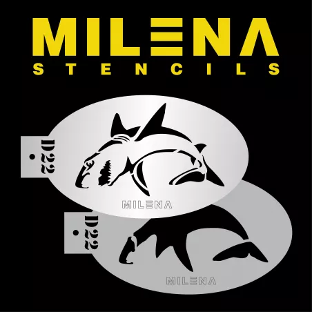 Pochoir D22 - Milena Stencils