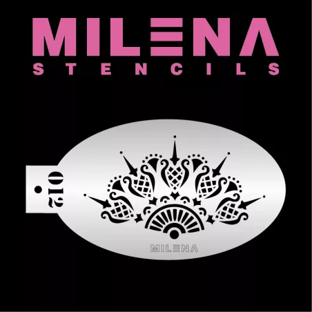 Pochoir O12 - Milena Stencils