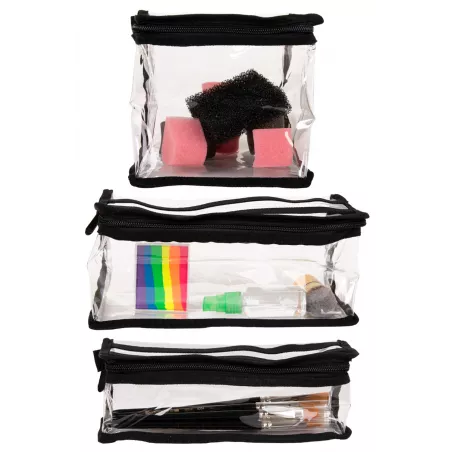 Kit of 3 small cosmetic bags - PXP