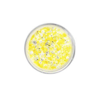 Neon Yellow Candy 10ml Glitter Cream - PartyXplosion