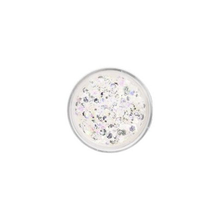 Iceberg White 10ml Glitter Cream - PartyXplosion