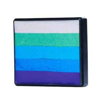 Silly Farm Rainbow Cake Mermaid – Maquillage splitcake face painting
