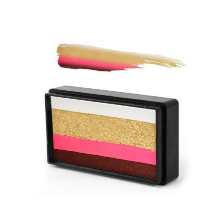 Silly Farm Arty Brush Cake – Golden Majestic Pink| Peinture Split Cake