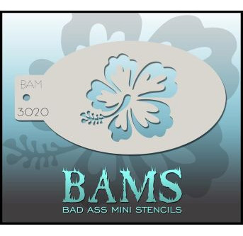 Bad Ass Mini Stencil BAM 3020| Face Painting Stencil