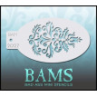 Bad Ass Mini Stencil BAM 2027 Istencils