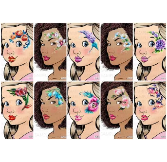 Flower designs vol 1 by Milena Potekhina - Sparkling Faces