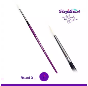 Rond blanc 3 - Blazin Brush
