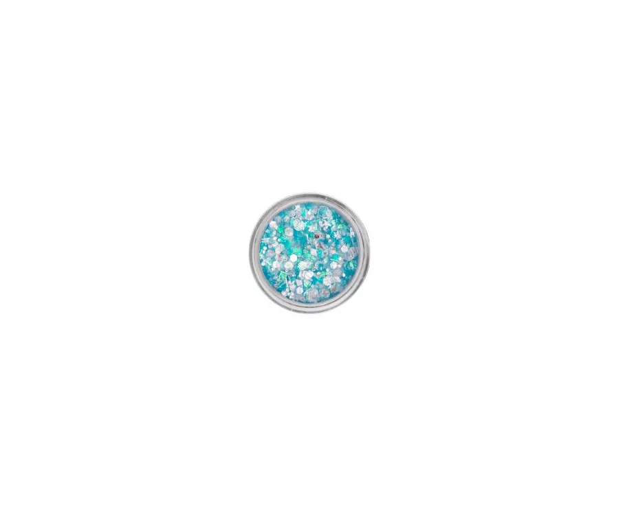 Turquoise Candy 10ml Glitter Crème - PartyXplosion