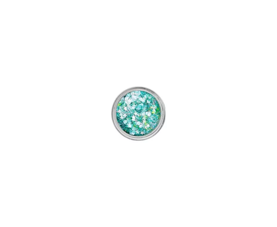 Turquoise Ocean 10ml Glitter Cream - PartyXplosion