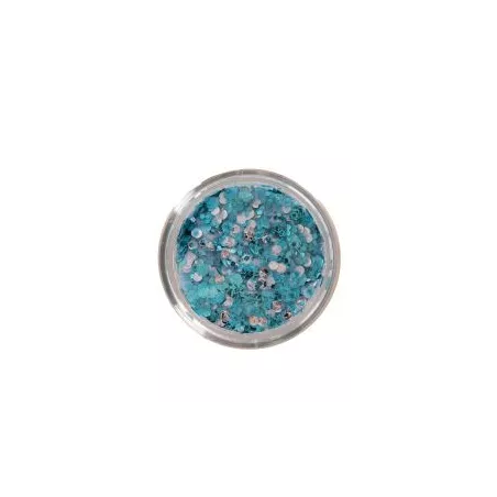 Heavenly Blue 10ml Glitter Crème- PartyXplosion