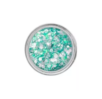 Sea Green 10ml Glitter Crème - PartyXplosion