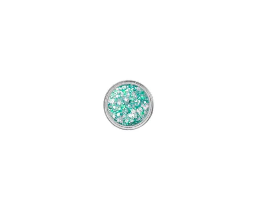 Sea Green 10ml Glitter Crème - PartyXplosion